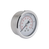 Манометр із гліцерином Thermo Alliancе Forte 6 бар, 1/4"З, заднє підключення TAF171G6B - 3 фото