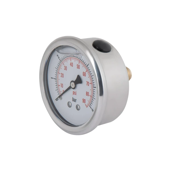 Манометр із гліцерином Thermo Alliancе Forte 6 бар, 1/4"З, заднє підключення TAF171G6B - 2 фото