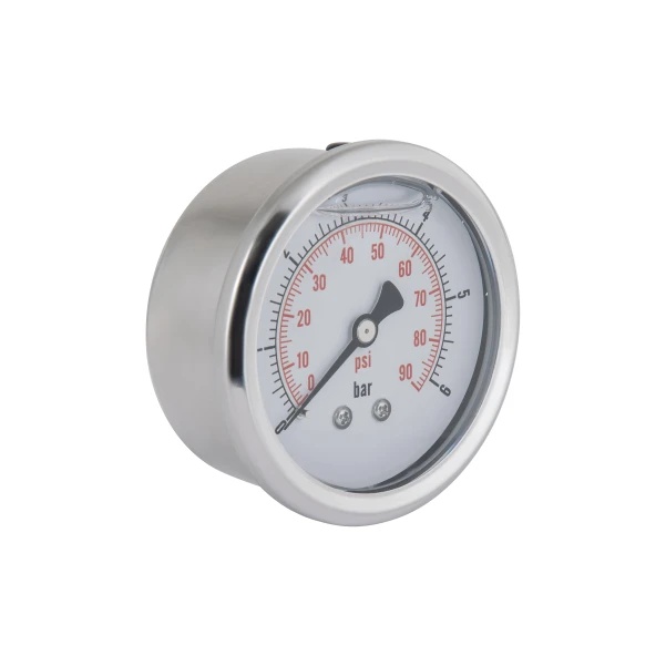 Манометр із гліцерином Thermo Alliancе Forte 6 бар, 1/4"З, заднє підключення TAF171G6B - 3 фото
