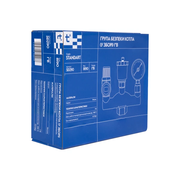 Группа безопасности котла Thermo Alliance Standart  1" SD290 - 6 фото