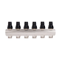 Коллектор Thermo Alliance Forte 1" 6 выходов SF002W6 - 3 фото
