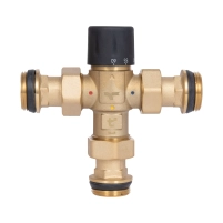 Смеситель термостатический Thermo Alliance Forte 1" SF010W25 - 2 фото
