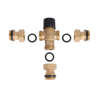 Смеситель термостатический Thermo Alliance Forte 1" SF010W25 - 4 фото