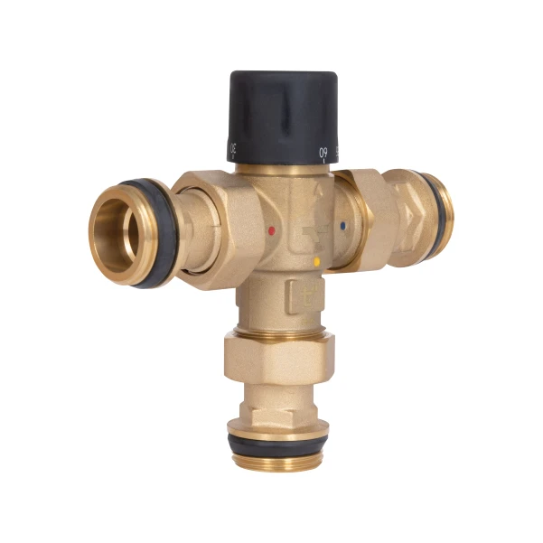 Смеситель термостатический Thermo Alliance Forte 1" SF010W25 - 3 фото