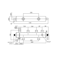 Гидрострелка Thermo Alliance Forte 1" 75 кВт SF29375 - 1 фото