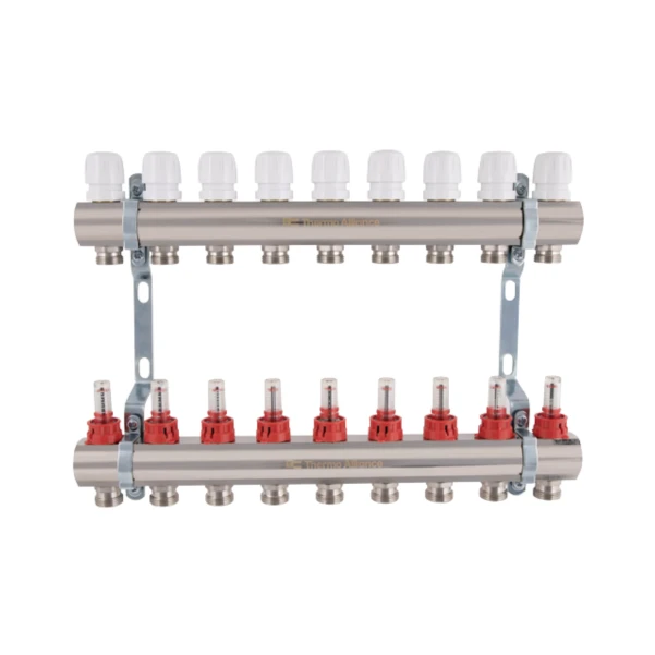 Колектор з витратомірами Thermo Alliance Standart 1" 9 виходів SD235W9