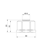 Євроконус Thermo Alliance Standart 3/4" 16х2 мм TAS346 - 1 фото