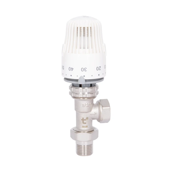 Кран Thermo Alliance Standart RTL угловой 1/2"ВН TAS01515 - 3 фото