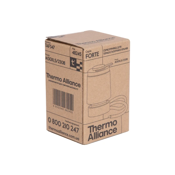 Thermo Alliance Forte Сервопривід 230В, M30x1,5, для термостат. кранів TAF347 - 4 фото