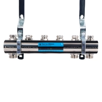 Комплект наклейок з термометром  Standart для колектора (червона+синя) TAS342RB Thermo Alliance - 4 фото