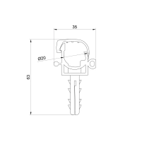 Кріплення Thermo Alliance 20 SD09920 - 1 фото
