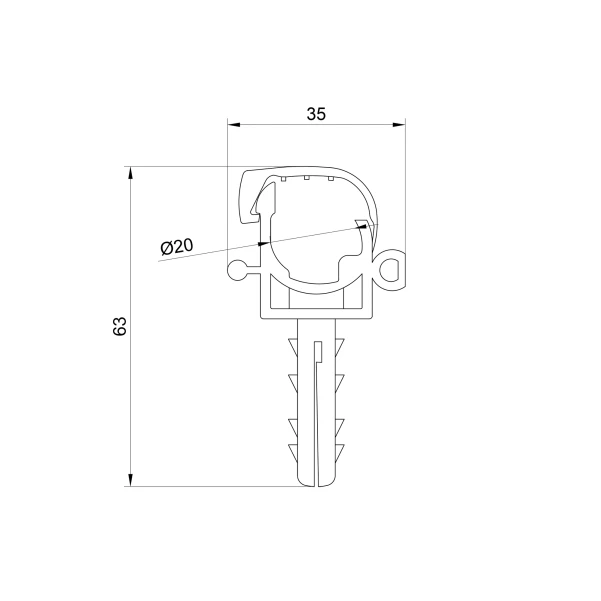 Кріплення Thermo Alliance 20 SD09920 - 1 фото