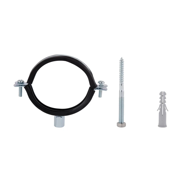 Хомут Thermo Alliance Standart 2 1/2" с черной резиной (D75-80 мм) SD10063B - 2 фото
