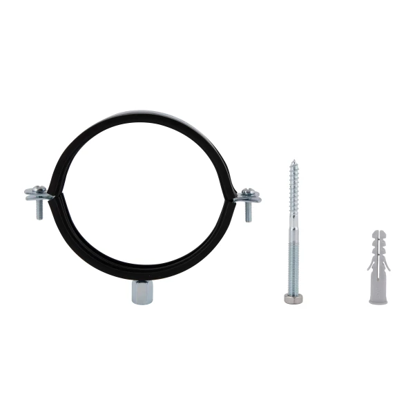 Хомут Thermo Alliance Standart 4" з чорною гумою (D108-113 мм) SD100100B - 2 фото