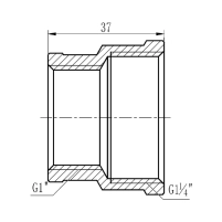 Муфта редукционная Thermo Alliance Forte 1 1/4х1" ВВ SF3573225 - 1 фото