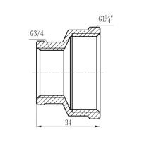 Муфта редукционная Thermo Alliance Forte 1 1/4х3/4" ВВ SF3573220 - 1 фото
