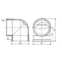 Кут Thermo Alliance Forte 2" ВВ SF36850 - 1 фото