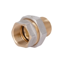Сгон-американка Thermo Alliance Base 1"ВН никель, прямой SD190W25 - 2 фото