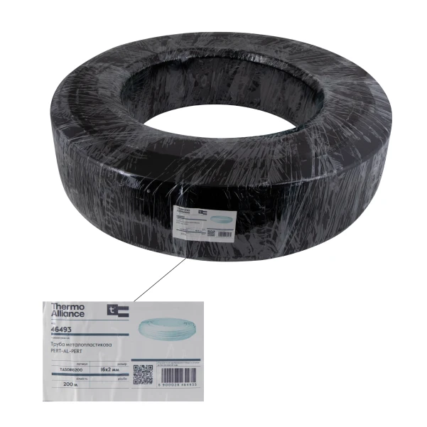 Труба Thermo Alliance металлопластиковая PERT-AL-PERT 16x2.0 мм (200 м) TAS01116200 - 4 фото