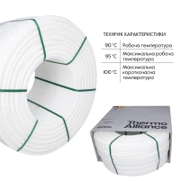 Труба Thermo Alliance PEX-A EVOH White 5 шарів 16х2 мм (600 м) Spain - 5 фото