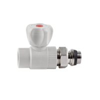 Кран шаровой радиаторный PPR Thermo Alliance 20х1/2" прямой - 2 фото