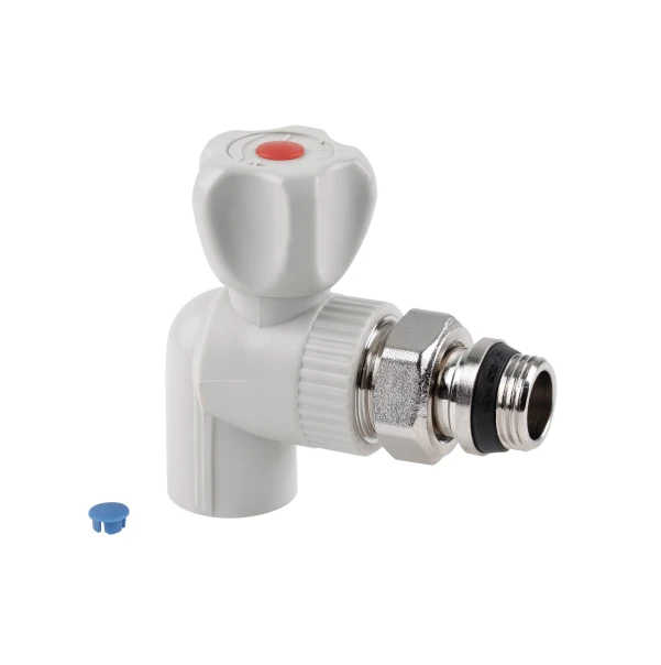 Кран шаровой радиаторный PPR Thermo Alliance 20х1/2" угловой