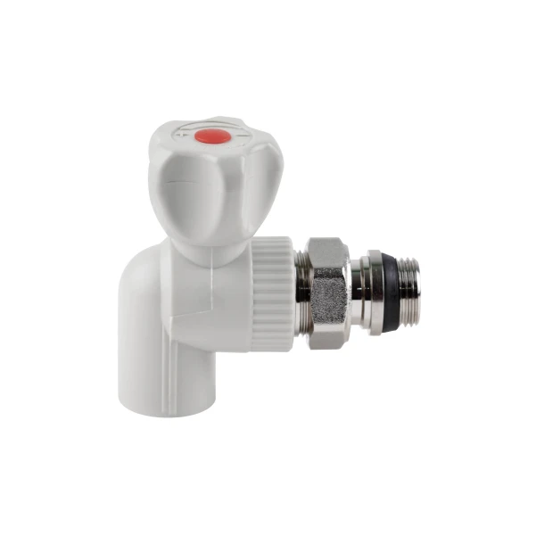 Кран шаровой радиаторный PPR Thermo Alliance 20х1/2" угловой - 2 фото
