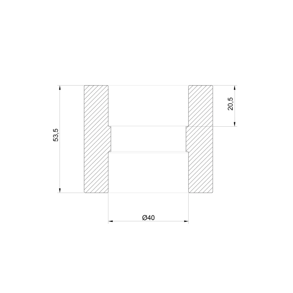 Муфта PPR Thermo Alliance 40 - 1 фото