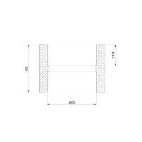 Муфта PPR Thermo Alliance 63 - 1 фото