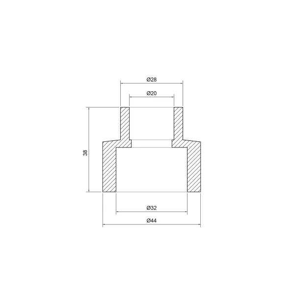 Муфта PPR Thermo Alliance 32х20 - 1 фото