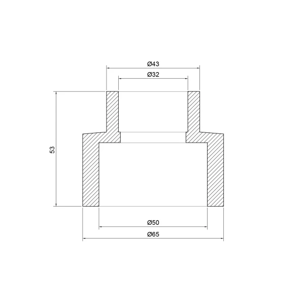 Муфта PPR Thermo Alliance 50х32 - 1 фото