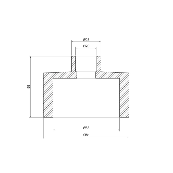 Муфта PPR Thermo Alliance 63х20 - 1 фото