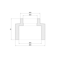 Муфта PPR Thermo Alliance 63х40 - 1 фото