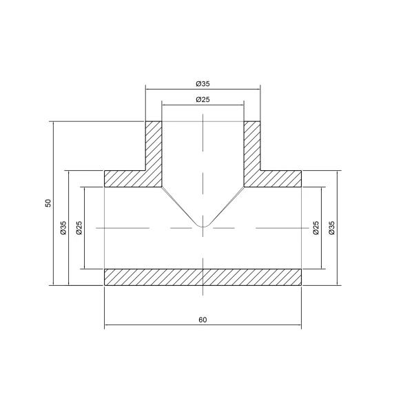 Трійник PPR Thermo Alliance 25 - 1 фото