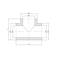 Трійник PPR Thermo Alliance 40 - 1 фото