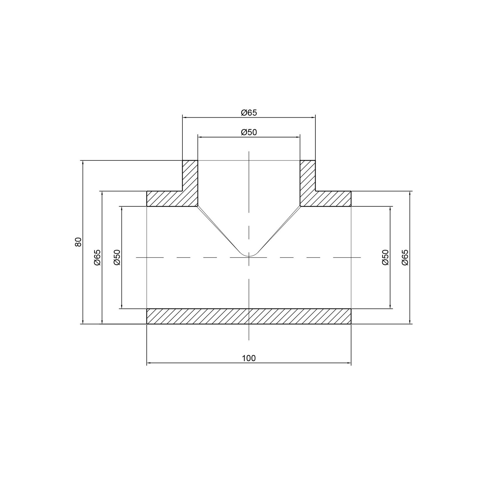 Трійник PPR Thermo Alliance 50 - 1 фото