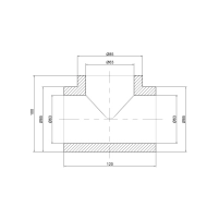 Тройник PPR Thermo Alliance 63 - 1 фото