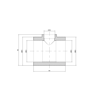 Трійник PPR Thermo Alliance 63х32х63 - 1 фото