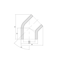 Кутик PPR Thermo Alliance 32, 45° - 1 фото