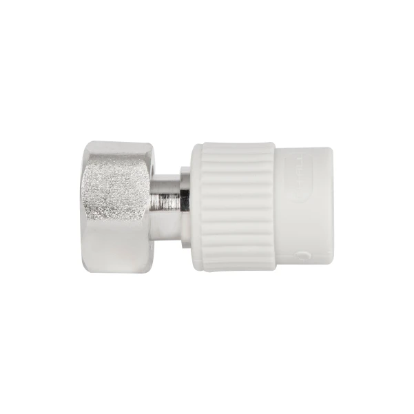 Муфта під Євроконус PPR із накидною гайкою Thermo Alliance 20х3/4" ВР з латунним штоком - 7 фото