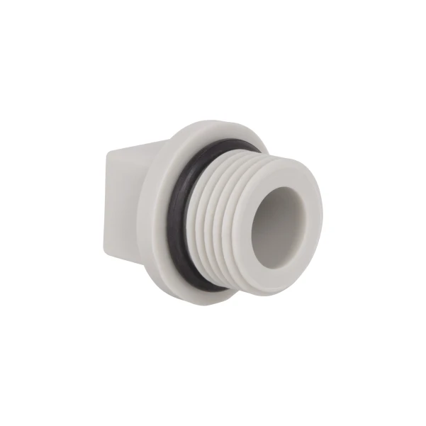 Заглушка PPR Thermo Alliance с резьбой 20х1/2" НР - 2 фото