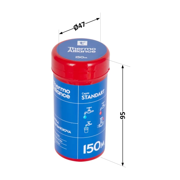 Ущільнююча нитка Thermo Alliance Standart нейлонова 150 м TAS264150 - 1 фото
