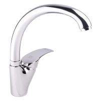 Змішувач для кухні Lidz Mars 007 (k40) LDMAR007CRM34856 Chrome