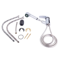 Смеситель для кухни Lidz Mars 011 с выдвижным изливом (k40) LDMAR011CRM34859 Chrome - 5 фото