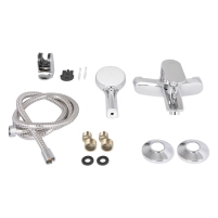 Змішувач для ванни Lidz Tani 0061 (з душовим гарнітуром) (k40) LDTAN0061CRM44963 Chrome - 4 фото