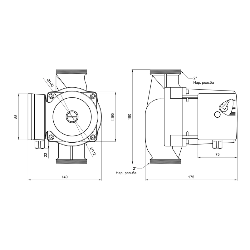 Насос циркуляционный Thermo Alliance LPS 32/80/180 - 1 фото