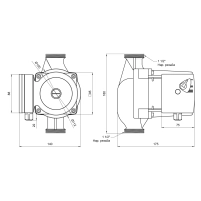 Насос циркуляційний Thermo Alliance LPS 25/80/180 - 1 фото