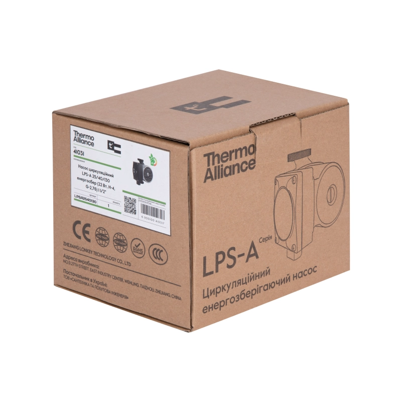 Насос циркуляционный Thermo Alliance LPSA 25/40/130 - 8 фото