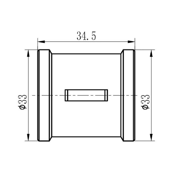 Муфта Thermo Alliance Forte 3/4" ВВ хром  SF356H20 - 1 фото