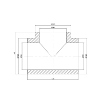 Тройник PPR Thermo Alliance 90 - 1 фото